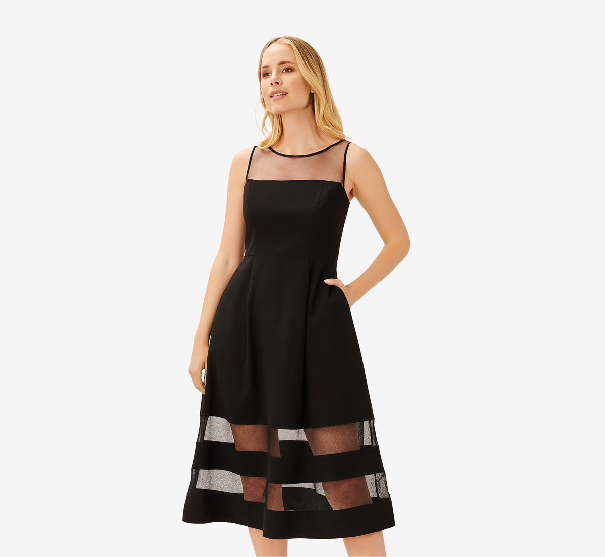 fit and flare cocktail dress
